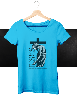 T-Shirt Feminina - Jesus Cristo