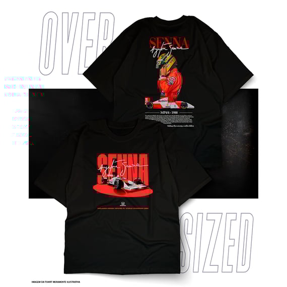 Oversized Premium - Ayrton Senna F1