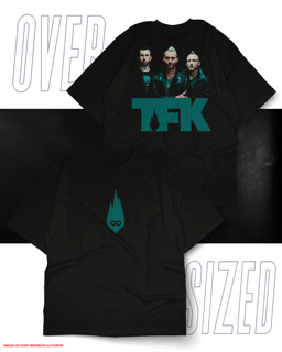 Nome do produto Thousand Foot Krutch - Cristã Band Oversized Unissex