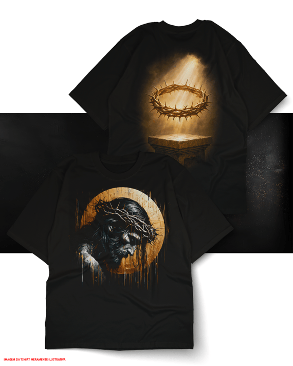 T-Shirt Oversized Unissex - Jesus Vive
