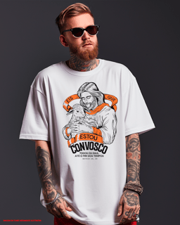 T-Shirt Oversized Unissex - Eis que estou convosco