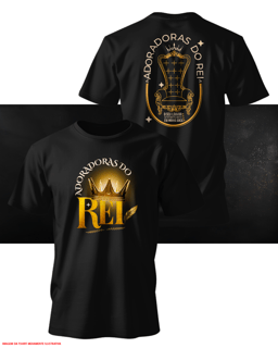T-Shirt Unissex Premium - Adoradoras do rei