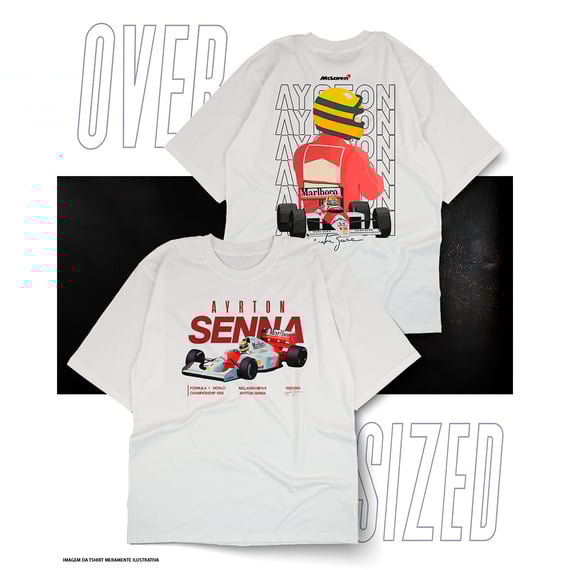 Oversized Premium - Ayrton Senna F1