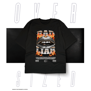 Nome do produto Oversized Básica Street Wear - Bad Liar