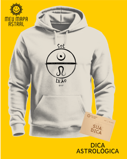 Nome do produto Moletom Leão/Sol Gráfico