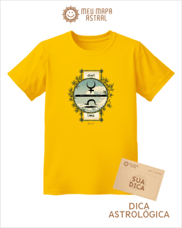 Nome do produto Camiseta Libra/Vênus Ilustrada