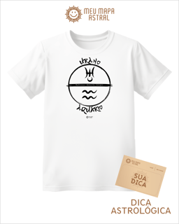 Nome do produto Camiseta Aquário/Urano Gráfica 