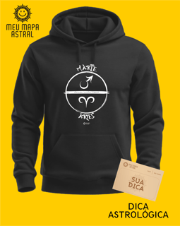 Nome do produto Moletom Áries/Marte Gráfica