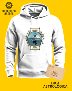 Nome do produto Moletom Virgem/Mercúrio Ilustrado