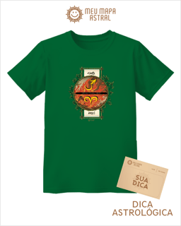 Nome do produto Camiseta Áries/Marte Ilustrada