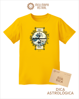 Nome do produto Camiseta Peixes/Netuno Ilustrada