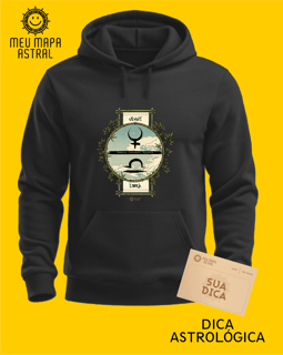 Nome do produto Moletom Libra/Vênus Ilustrado