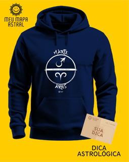 Nome do produto Moletom Áries/Marte Gráfica
