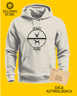 Nome do produto Moletom Touro/Vênus Gráfico