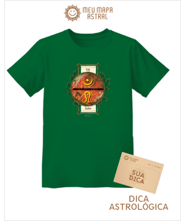Nome do produto Camiseta Leão/Sol Ilustrada