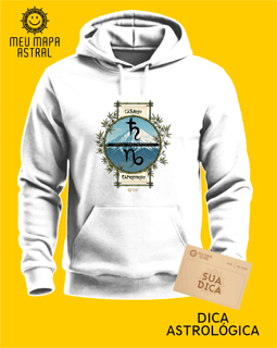 Nome do produto Moletom Capricórnio/Saturno Ilustrado