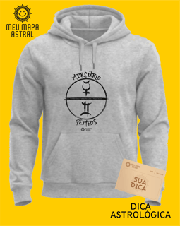 Nome do produto Moletom Gêmeos/Mercúrio Gráfico 