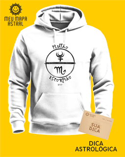 Nome do produto Moletom Escorpião/Plutão Gráfico