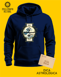 Nome do produto Moletom Peixes/Netuno Ilustrado