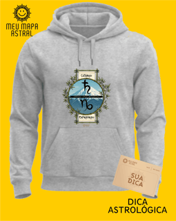 Nome do produto Moletom Capricórnio/Saturno Ilustrado