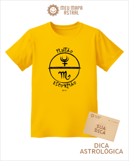 Nome do produto Camiseta Escorpião/Plutão Gráfica