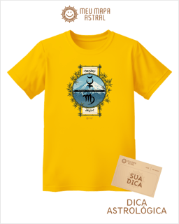 Nome do produto Camiseta Virgem/Mercúrio Ilustrada