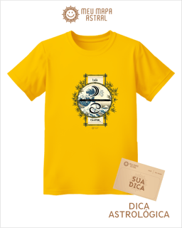 Nome do produto Camiseta Câncer/Lua Ilustrada