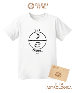 Nome do produto Camiseta Câncer/Lua Gráfica