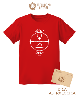 Nome do produto Camiseta Libra/Vênus Gráfica