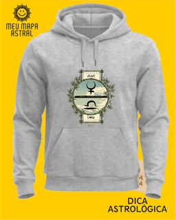 Nome do produto Moletom Libra/Vênus Ilustrado