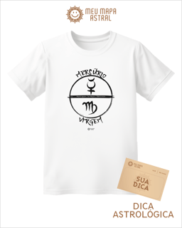 Nome do produto Camiseta Virgem/Mercúrio Gráfica