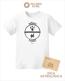 Nome do produto Camiseta Peixes/Netuno Gráfica 