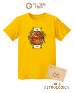 Nome do produto Camiseta Áries/Marte Ilustrada