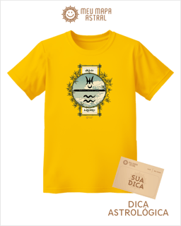 Nome do produto Camiseta Aquário/Urano Ilustrada