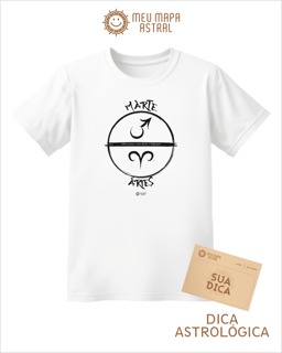 Nome do produto Camiseta Áries/Marte Gráfica
