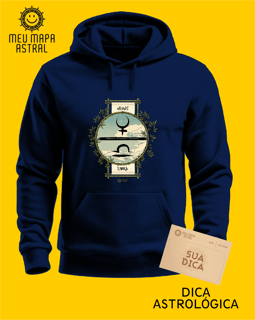 Nome do produto Moletom Libra/Vênus Ilustrado