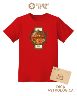 Nome do produto Camiseta Leão/Sol Ilustrada