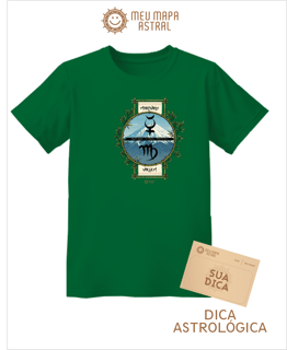 Nome do produto Camiseta Virgem/Mercúrio Ilustrada