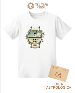 Nome do produto Camiseta Aquário/Urano Ilustrada