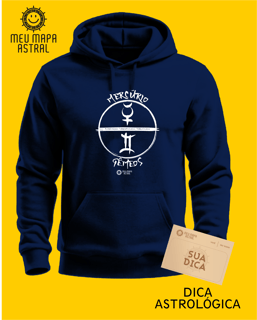 Nome do produto Moletom Gêmeos/Mercúrio Gráfico 