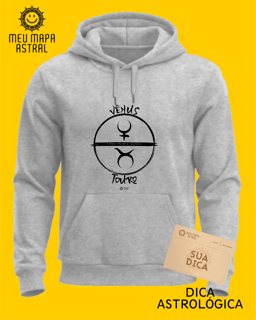 Nome do produto Moletom Touro/Vênus Gráfico