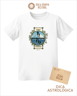 Nome do produto Camiseta Capricórnio/Saturno Ilustrada