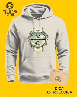 Nome do produto Moletom Libra/Vênus Ilustrado