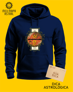 Nome do produto Moletom Leão/Sol Ilustrado