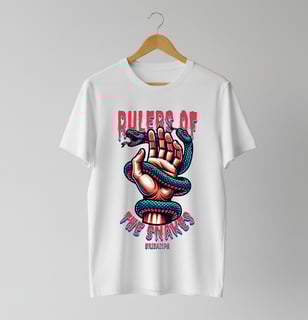 Nome do produtoCamiseta Brisampa Rulers of the snakes