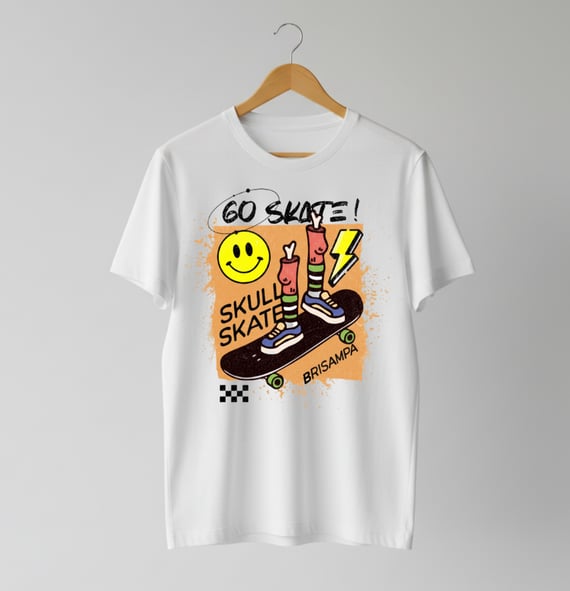 Camiseta Go skate Brisampa