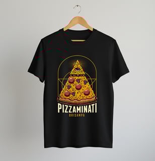 Nome do produtoCamiseta Pizzaminati Brisampa