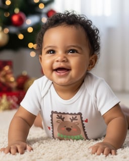 Nome do produtoBody Infantil Rena – Meu Primeiro Natal
