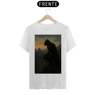 Nome do produto Camiseta Yterbiun – Gato Guerreiro nas Sombras