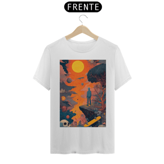 Nome do produto Camiseta Nerd Cósmica Yterbiun – Viagem Entre Mundos